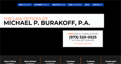 Desktop Screenshot of burakofflaw.com